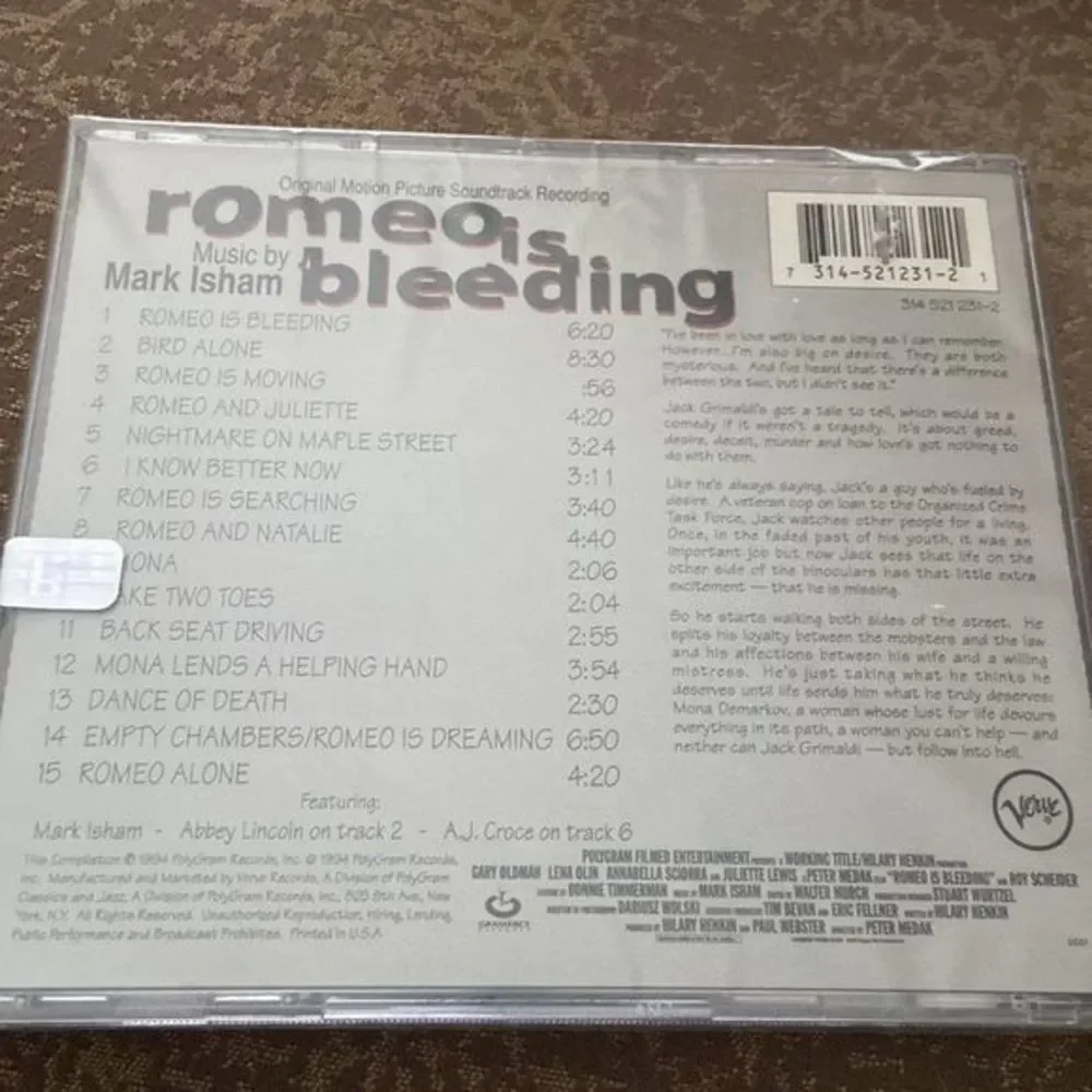 ⭐️🆓 CD- Romeo is bleeding - Picture 2 of 2
